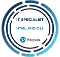 HTML &CSS Certification Badge