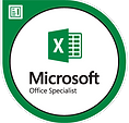 Excel Certification Badge